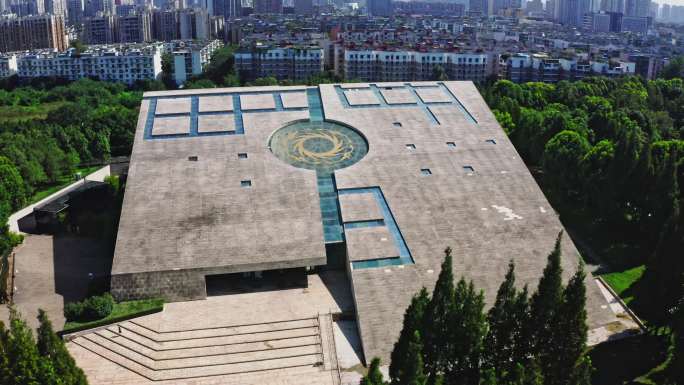 A scenic view of Chengdu Jinsha Yizhi
