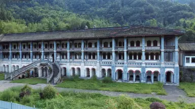 A scenic view of Chengdu Lingbao Xiuyuan