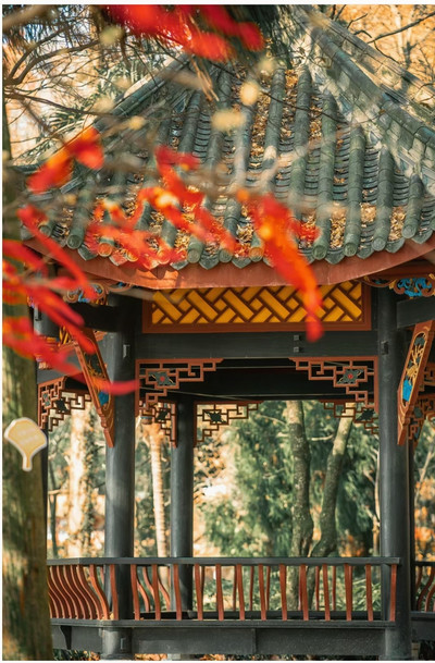 A scenic view of Chengdu Lingyansi Ji Qianfota