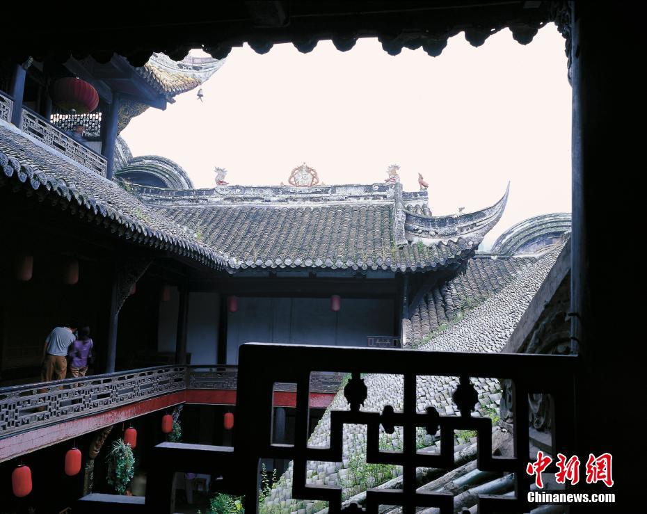 A scenic view of Chengdu Luodai Huiguan