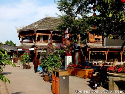 A scenic view of Chengdu Luodai Huiguan