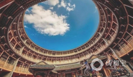 A scenic view of Chengdu Luodai Huiguan