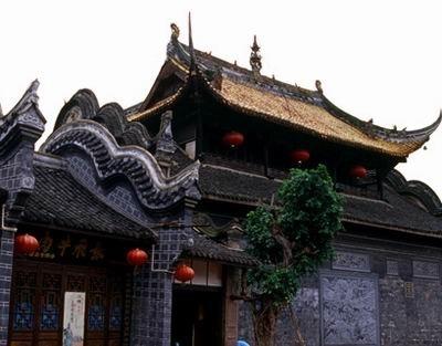 A scenic view of Chengdu Luodai Huiguan