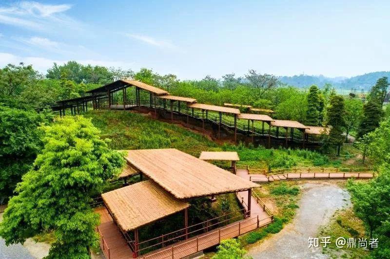 A scenic view of Chengdu Qiongyao Yizhi