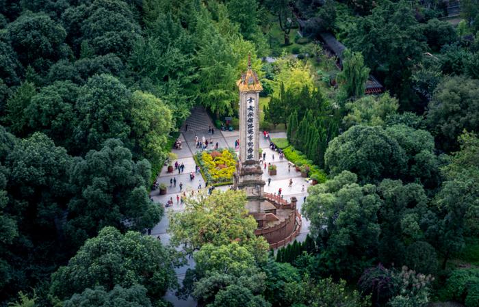 A scenic view of Chengdu Shifang Tang