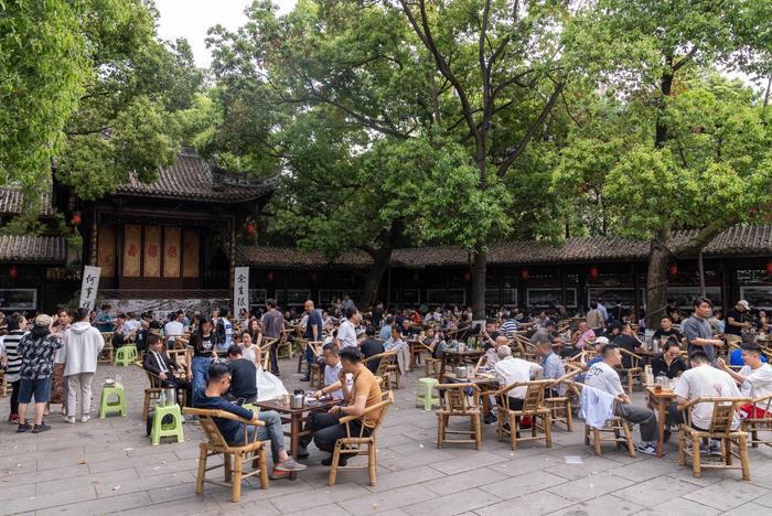 A scenic view of Chengdu Shifang Tang