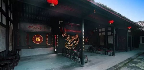 A scenic view of Chengdu Shouan Chenjia Dayuan