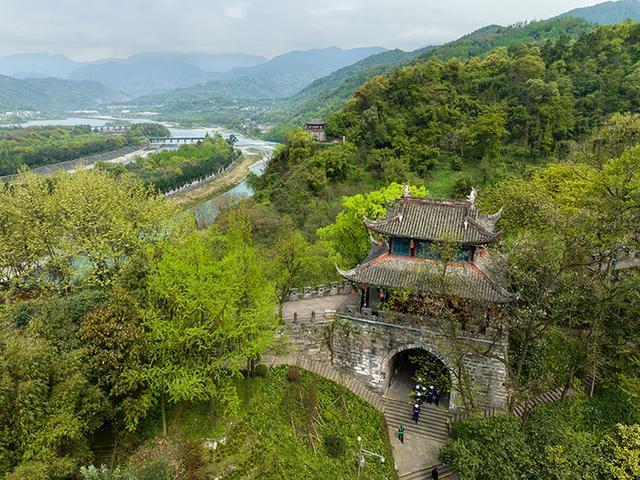A scenic view of Chengdu Songmao Gudao