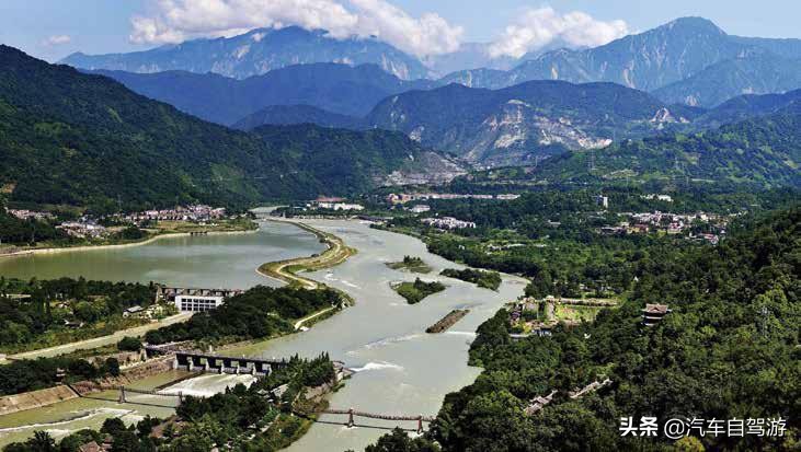 A scenic view of Chengdu Songmao Gudao