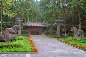 A scenic view of Chengdu Wangjian Mu