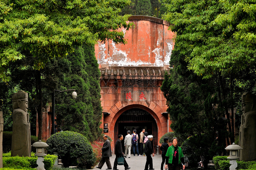 A scenic view of Chengdu Wangjian Mu