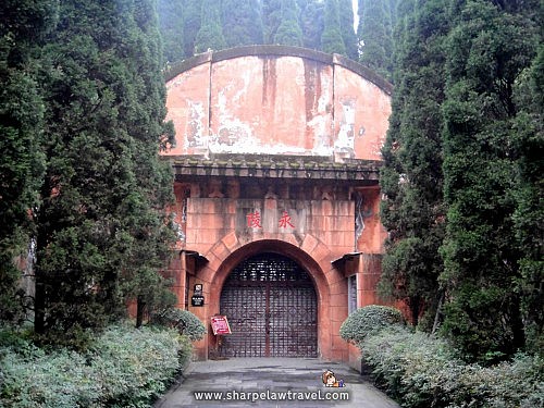 A scenic view of Chengdu Wangjian Mu