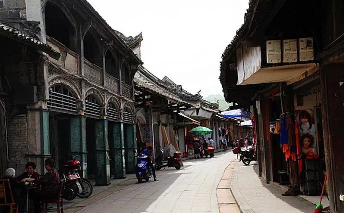 A scenic view of Chengdu Xinchang Chuanwanggong