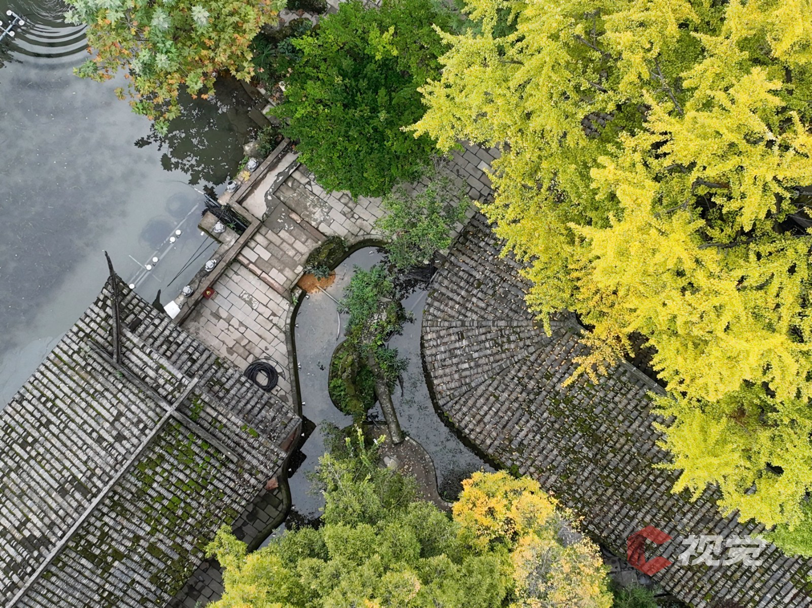 A scenic view of Chengdu Yanhuachi