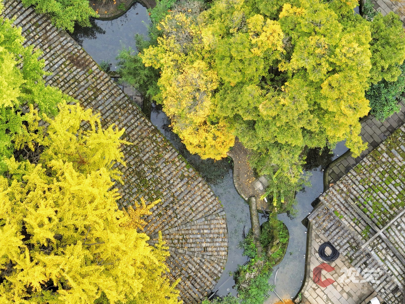 A scenic view of Chengdu Yanhuachi