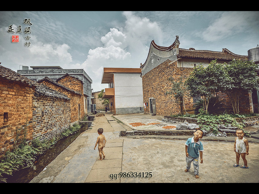 A scenic view of Chenzhou Banliangcun Gujianzhuqun
