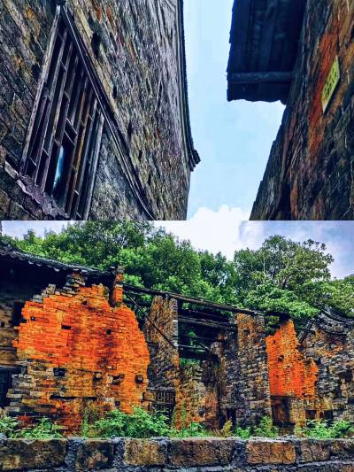 A scenic view of Chenzhou Banliangcun Gujianzhuqun