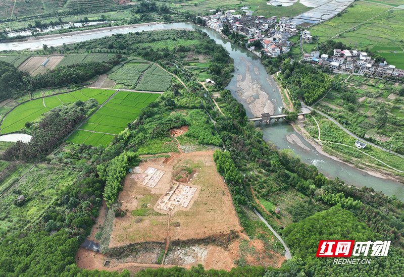 A scenic view of Chenzhou Dutou Gucheng Yizhi