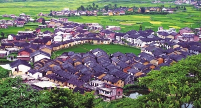 A scenic view of Chenzhou Rucheng Gucitangqun