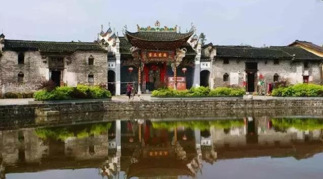 A scenic view of Chenzhou Rucheng Gucitangqun