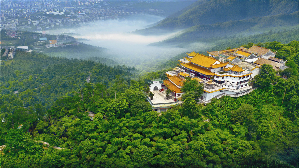 A scenic view of Chenzhou Suxianling Moya Shikequn
