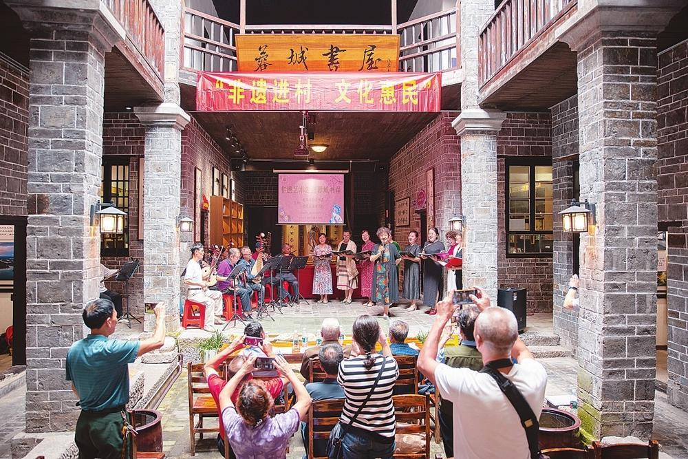 A scenic view of Chenzhou Xiang Kun Guxitai