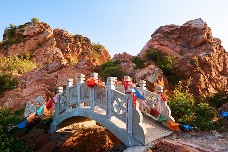 A scenic view of Chifeng Caomaoshanyizhi
