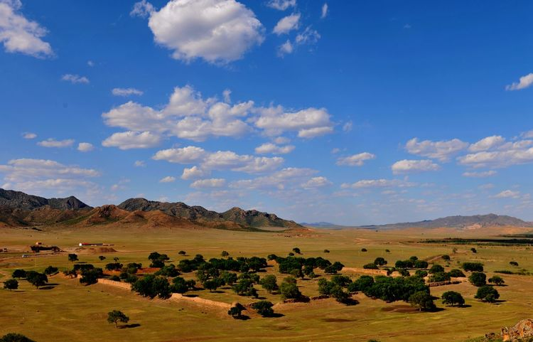 A scenic view of Chifeng Chaganhaotechengzhi
