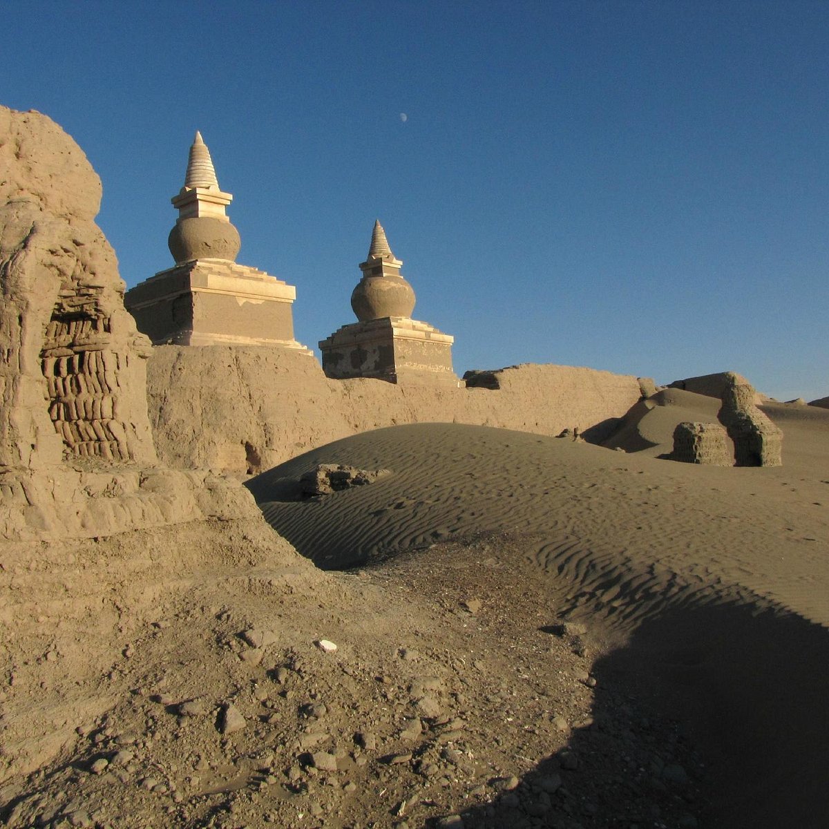 A scenic view of Chifeng Heichengchengzhi
