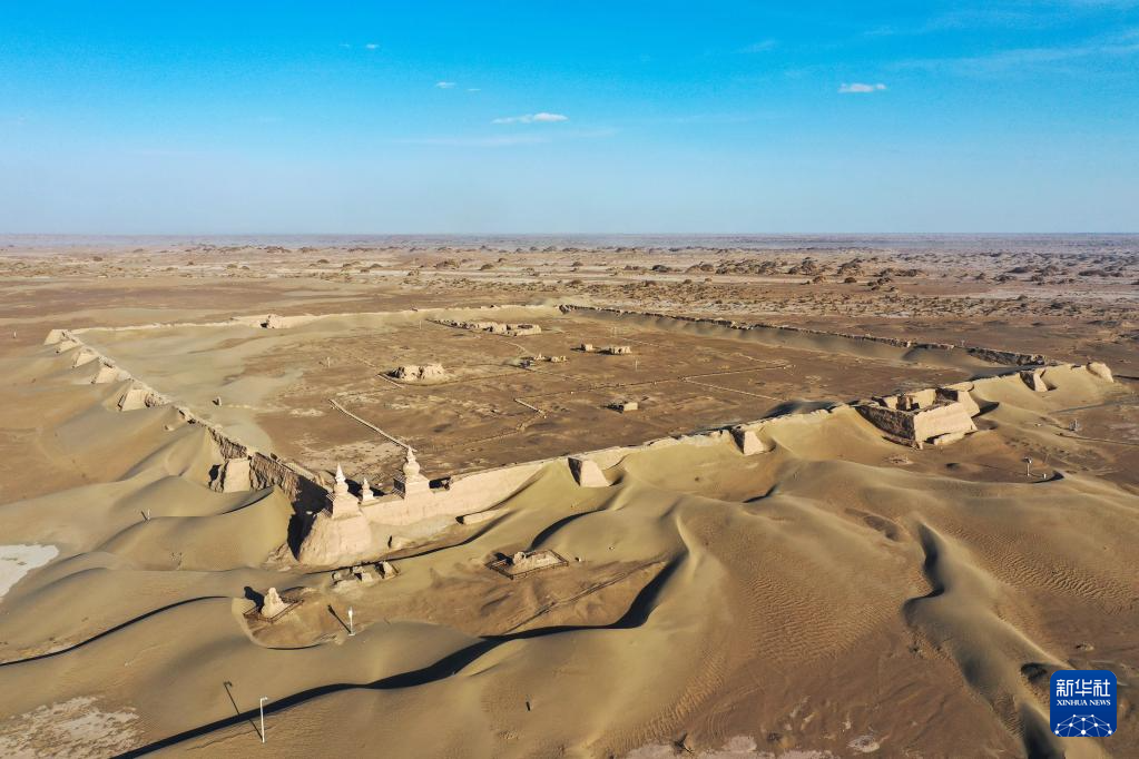 A scenic view of Chifeng Heichengchengzhi