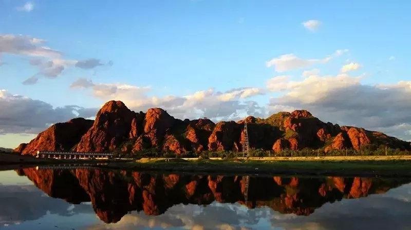 A scenic view of Chifeng Heichengchengzhi