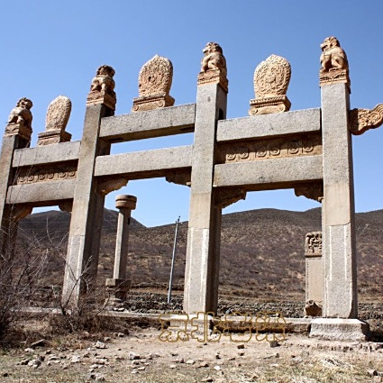 A scenic view of Chifeng Heshuoduanjinggongzhufu
