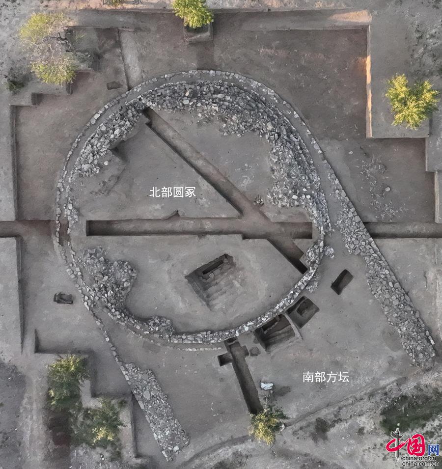A scenic view of Chifeng Hongshanyizhiqun