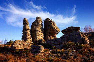 A scenic view of Chifeng Jiazishanyizhiqun