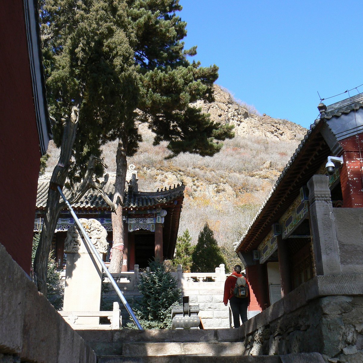 A scenic view of Chifeng Jinshanlongquansi
