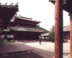 A scenic view of Chifeng Jinshanlongquansi