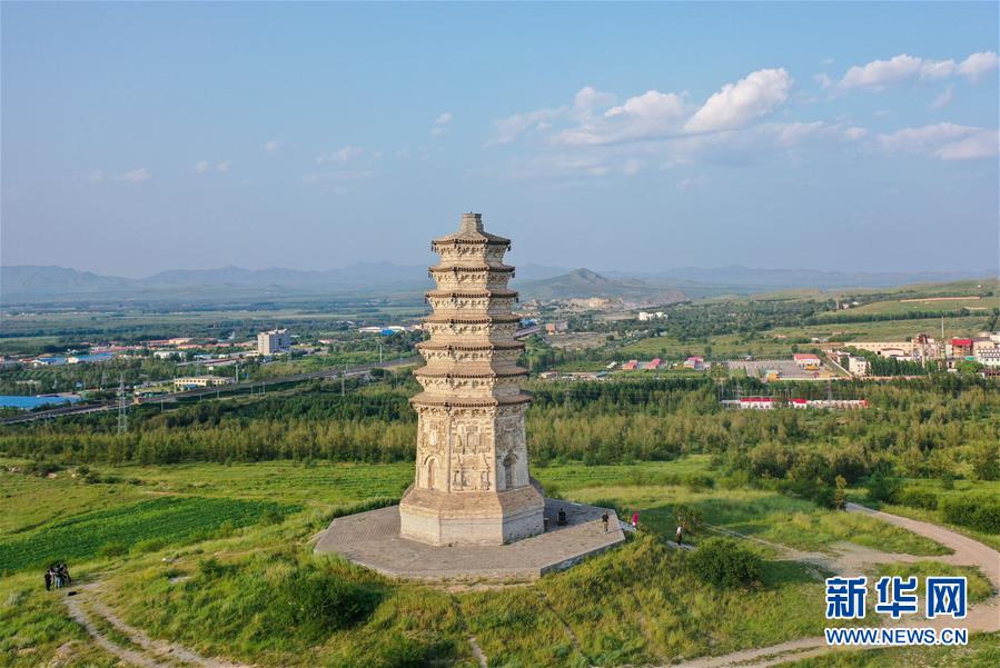 A scenic view of Chifeng Liaozhongjingyizhi