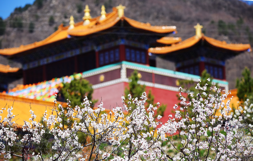 A scenic view of Chifeng Lingyuesi