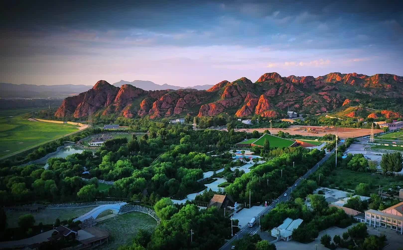 A scenic view of Chifeng Ningchangluyizhi