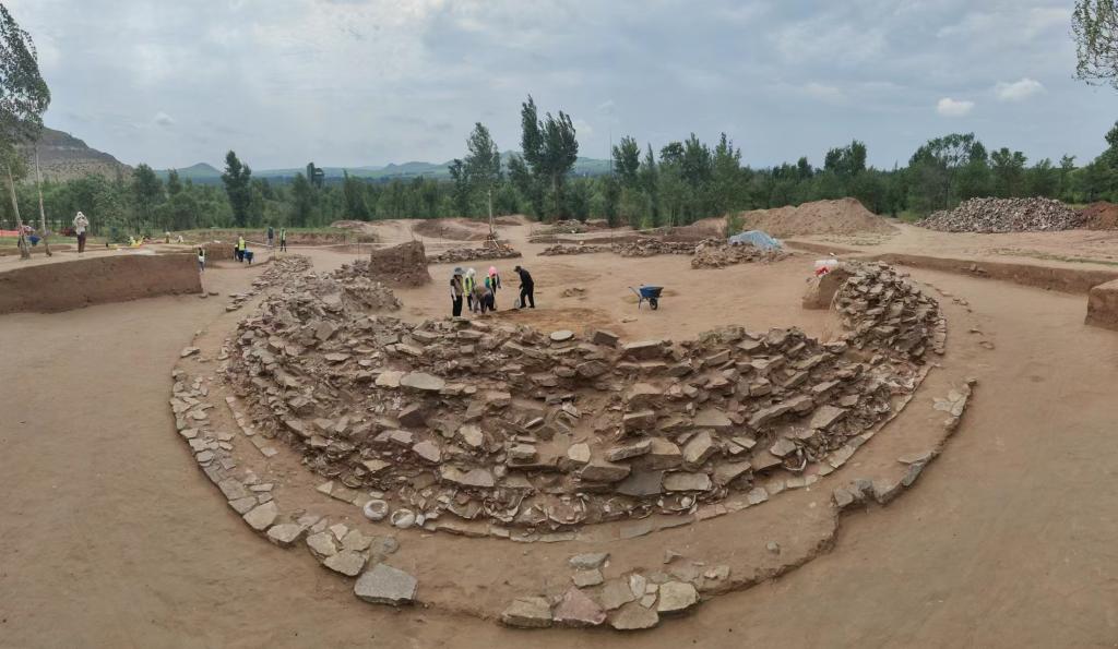 A scenic view of Chifeng Xinglongwayizhi