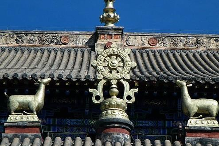 A scenic view of Chifeng Yingchangluguchengyizhi