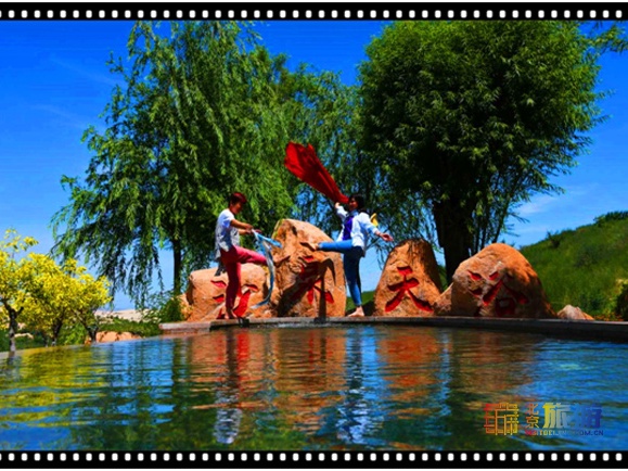 A scenic view of Chifeng Zhangyingruijiazumudi