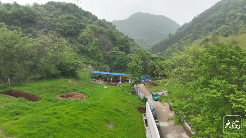 A scenic view of Chizhou Hualongdong Yizhi
