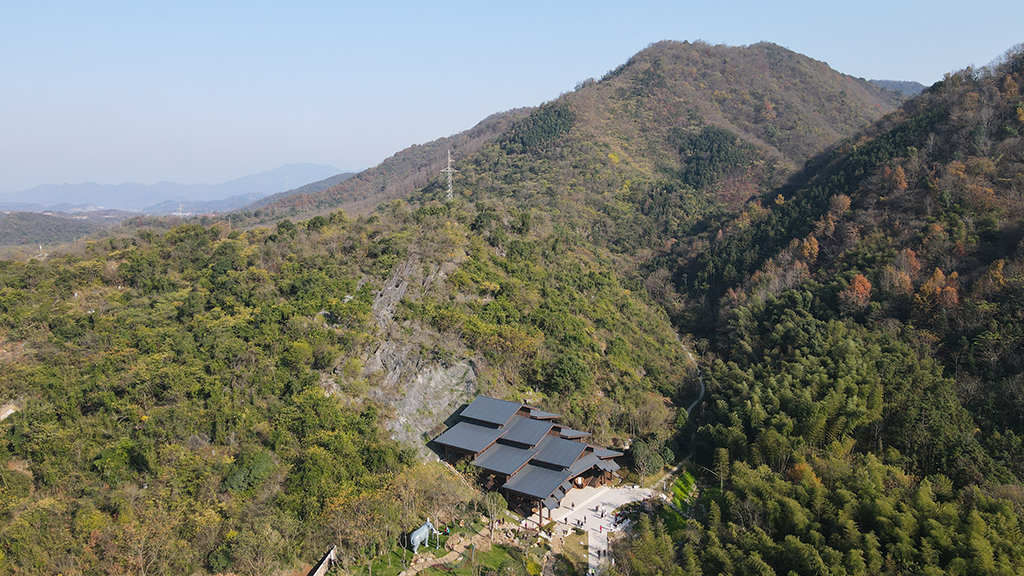 A scenic view of Chizhou Hualongdong Yizhi