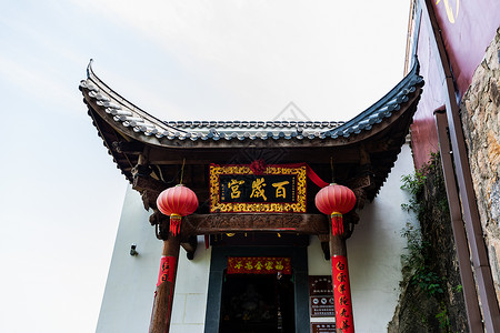 A scenic view of Chizhou Jiuhuashan Baisuigong