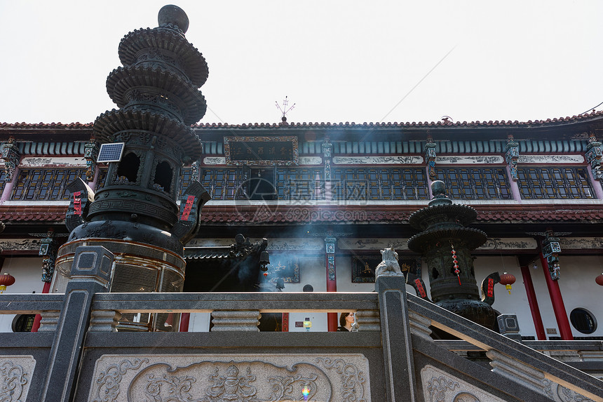 A scenic view of Chizhou Jiuhuashan Baisuigong