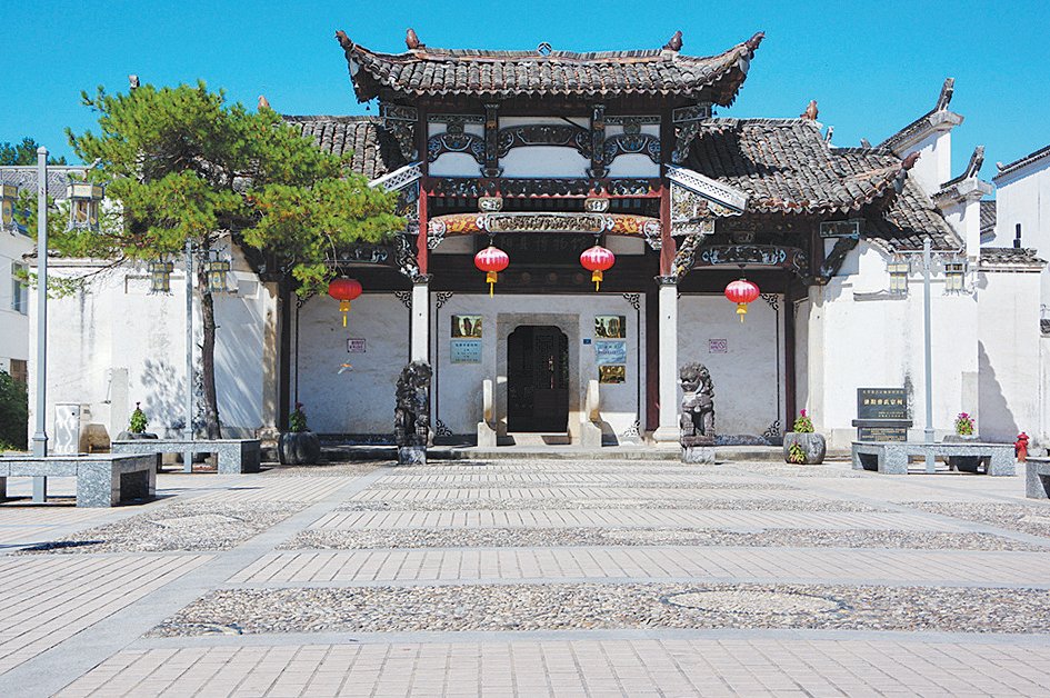 A scenic view of Chizhou Jiyang Caoshi Zongci