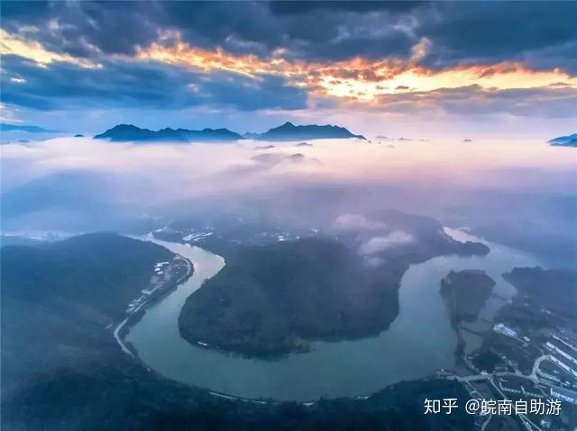 A scenic view of Chizhou Jugenguan Guhui Dao