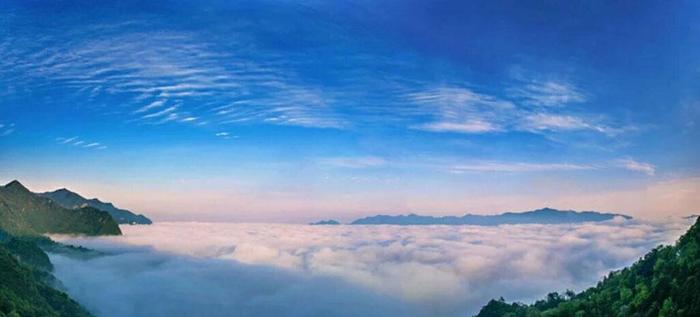 A scenic view of Chizhou Jugenguan Guhui Dao