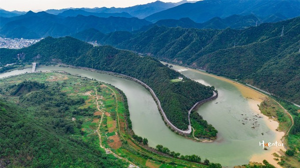 A scenic view of Chizhou Jugenguan Guhui Dao